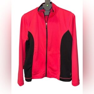 be inspired Zip Up Athletic/Work Out Jacket With Pockets, Size Large